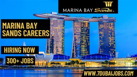 marina bay sands singapore career|Marina Bay Sands Jobs & Careers .